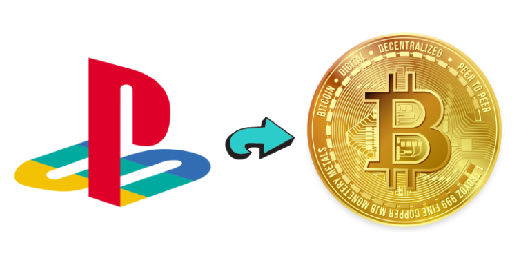 Pines de PlayStation con Bitcoin