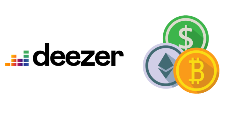 Deezer con criptomonedas