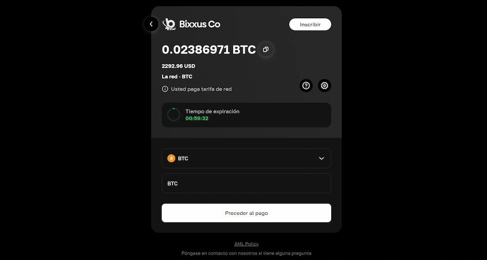 elegir criptomoneda en bixxus